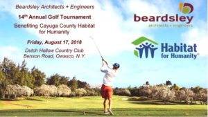 14th Annual Golf Tournament – August 17 at Dutch Hollow Country Club